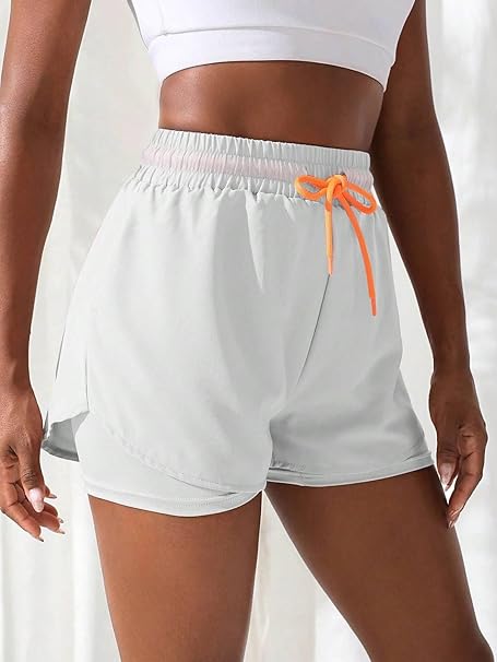 Shorts Feminino Runfast 2 em 1