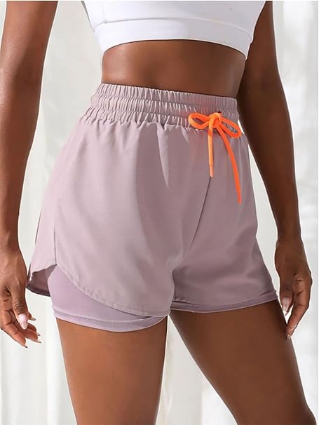 Shorts Feminino Runfast 2 em 1