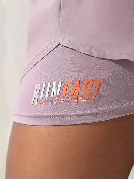 Shorts Feminino Runfast 2 em 1