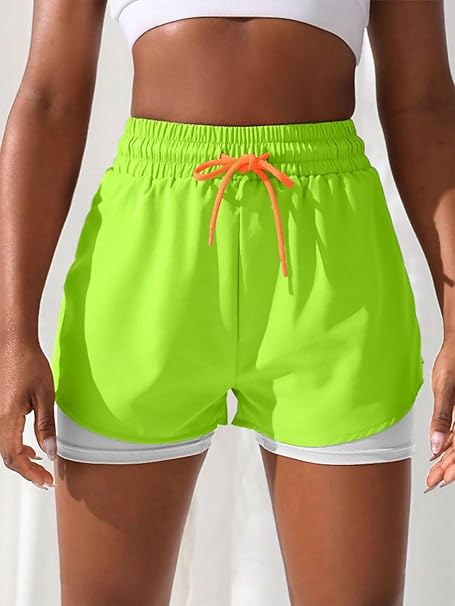 Shorts Feminino Runfast 2 em 1