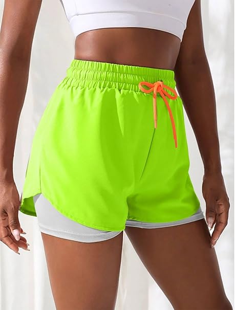 Shorts Feminino Runfast 2 em 1