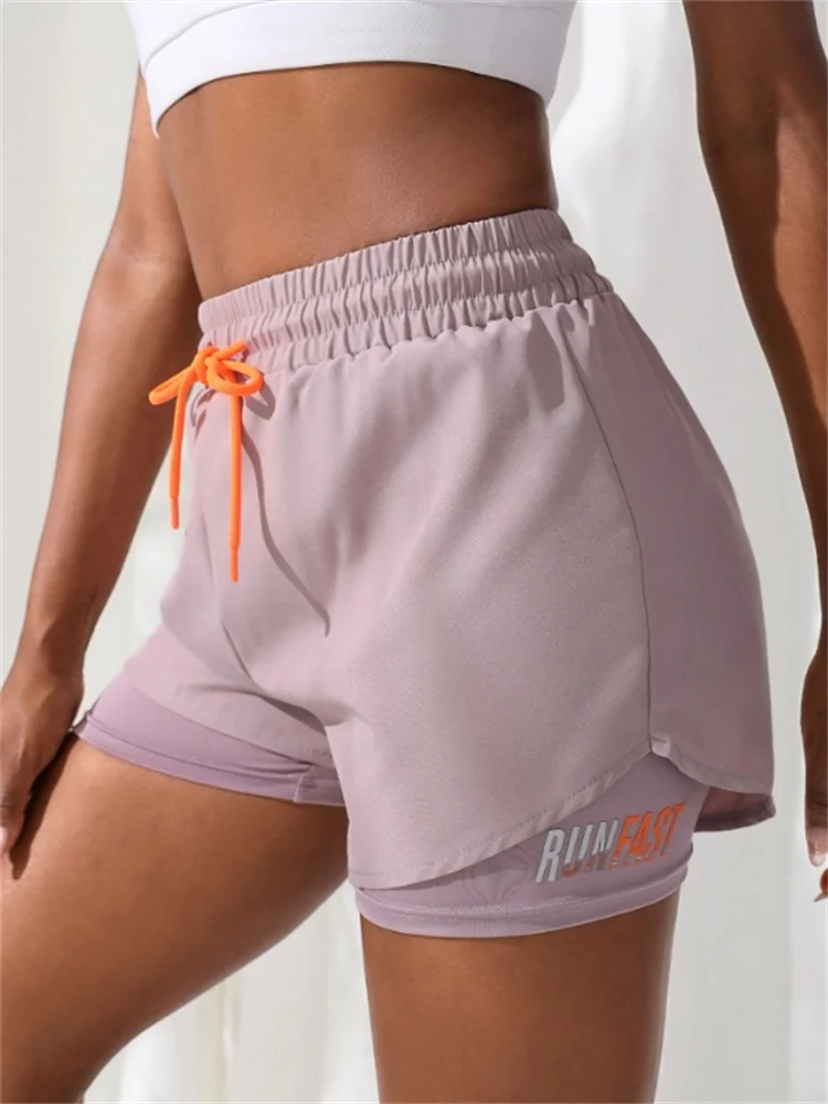 Shorts Feminino Runfast 2 em 1